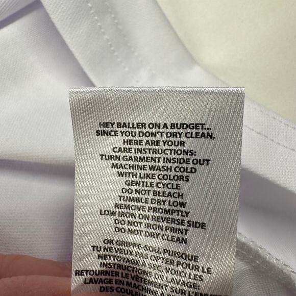 Travis Mathew Shirt Mens Large White Gray Polo Collared Golf Casual Short Sleeve - Picture 5 of 8